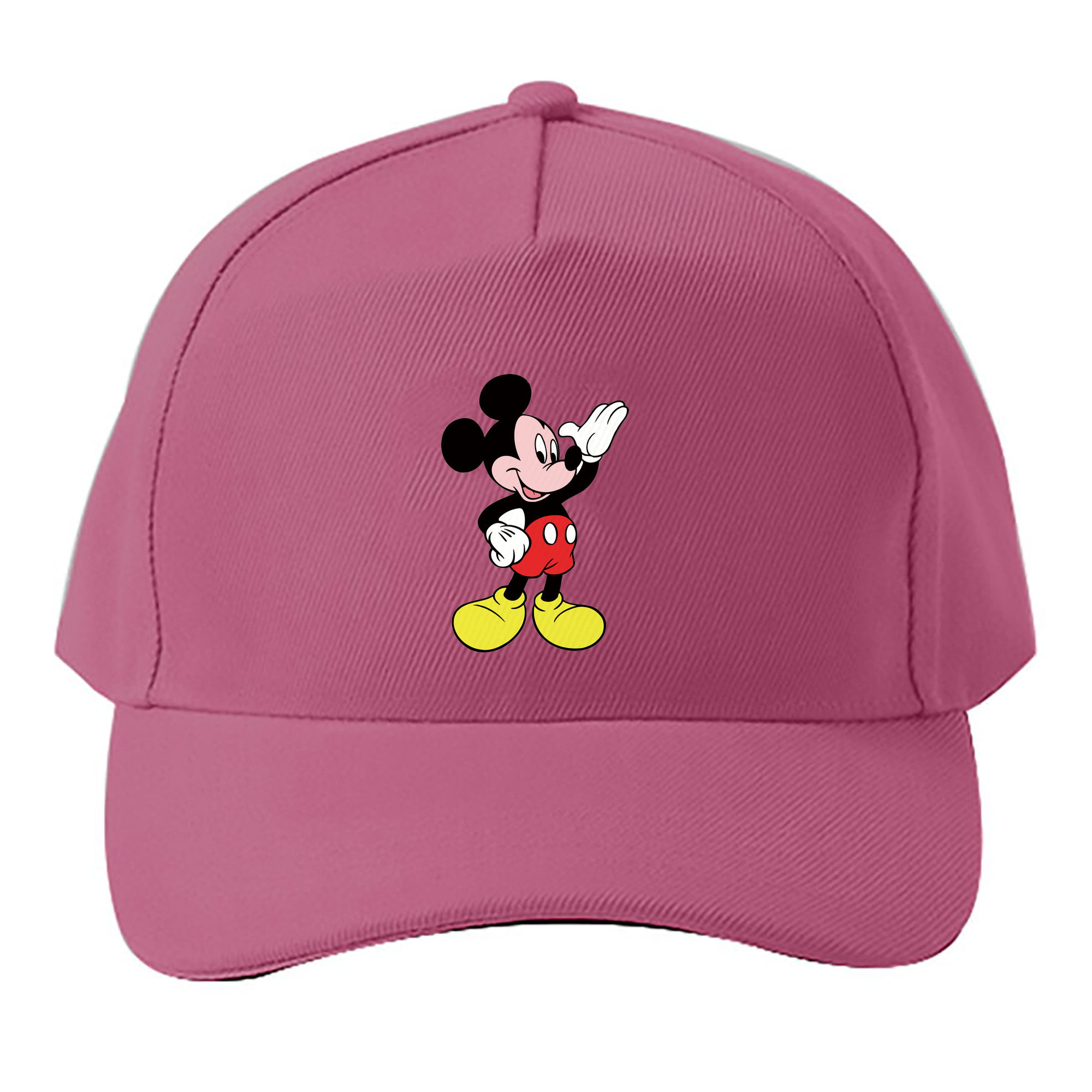 （画像用） ミッキーマウス Mickey Mouse ベースボールキャップ 綿100％ 男女兼用 帽子 スポーツ